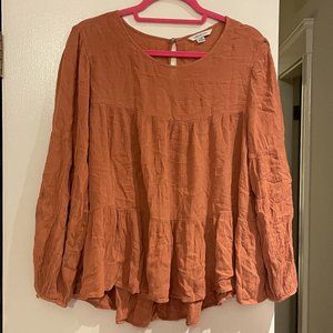 Linen Blend Top